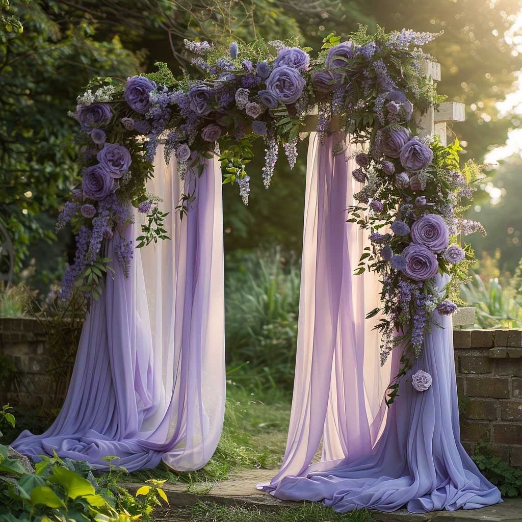 9+ Gorgeous Purple Wedding Theme Details for a Fairy Tale Ceremony ...