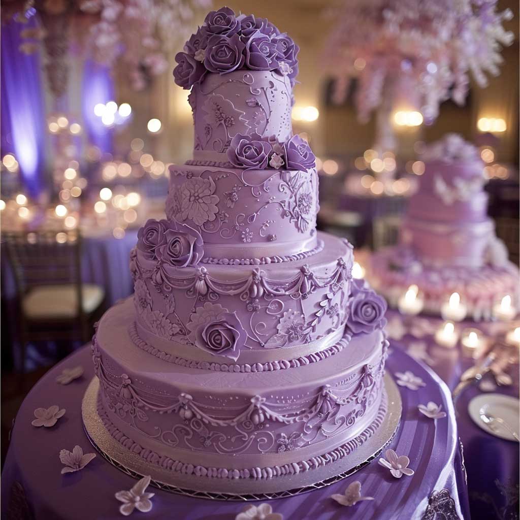 9+ Gorgeous Purple Wedding Theme Details for a Fairy Tale Ceremony