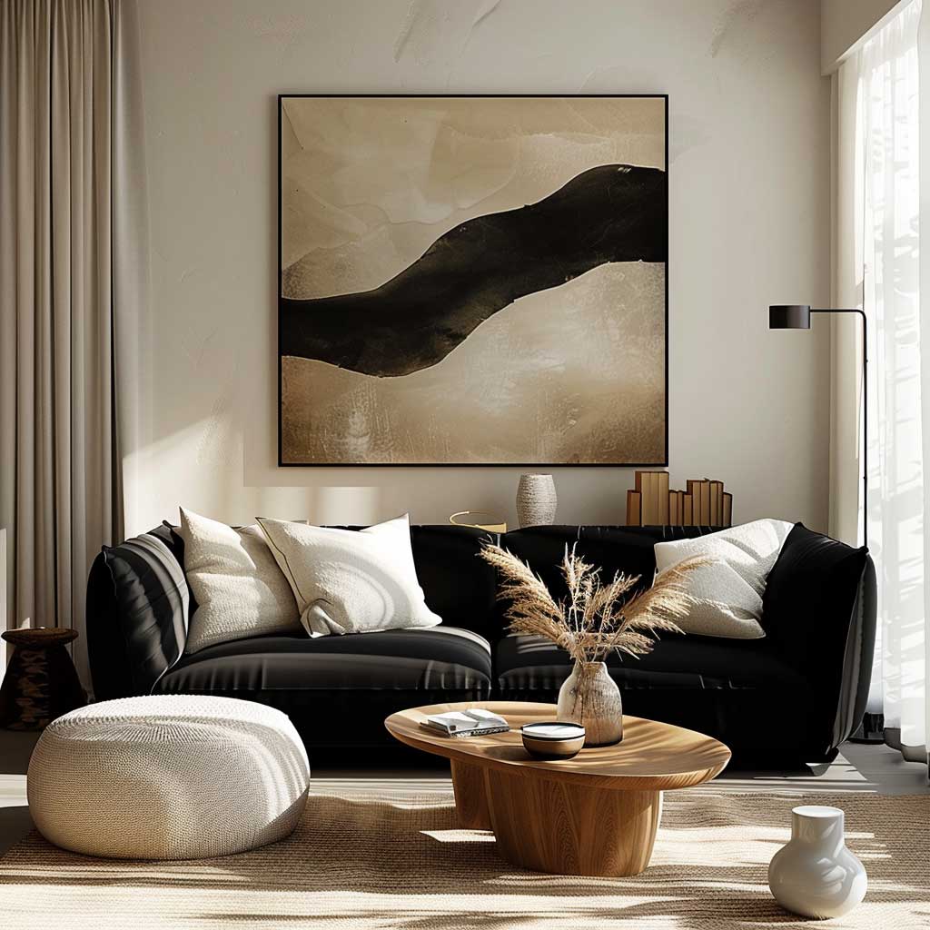 7+ Minimalist Sitting Room Furniture Ideas in Monochrome • ArtFasad