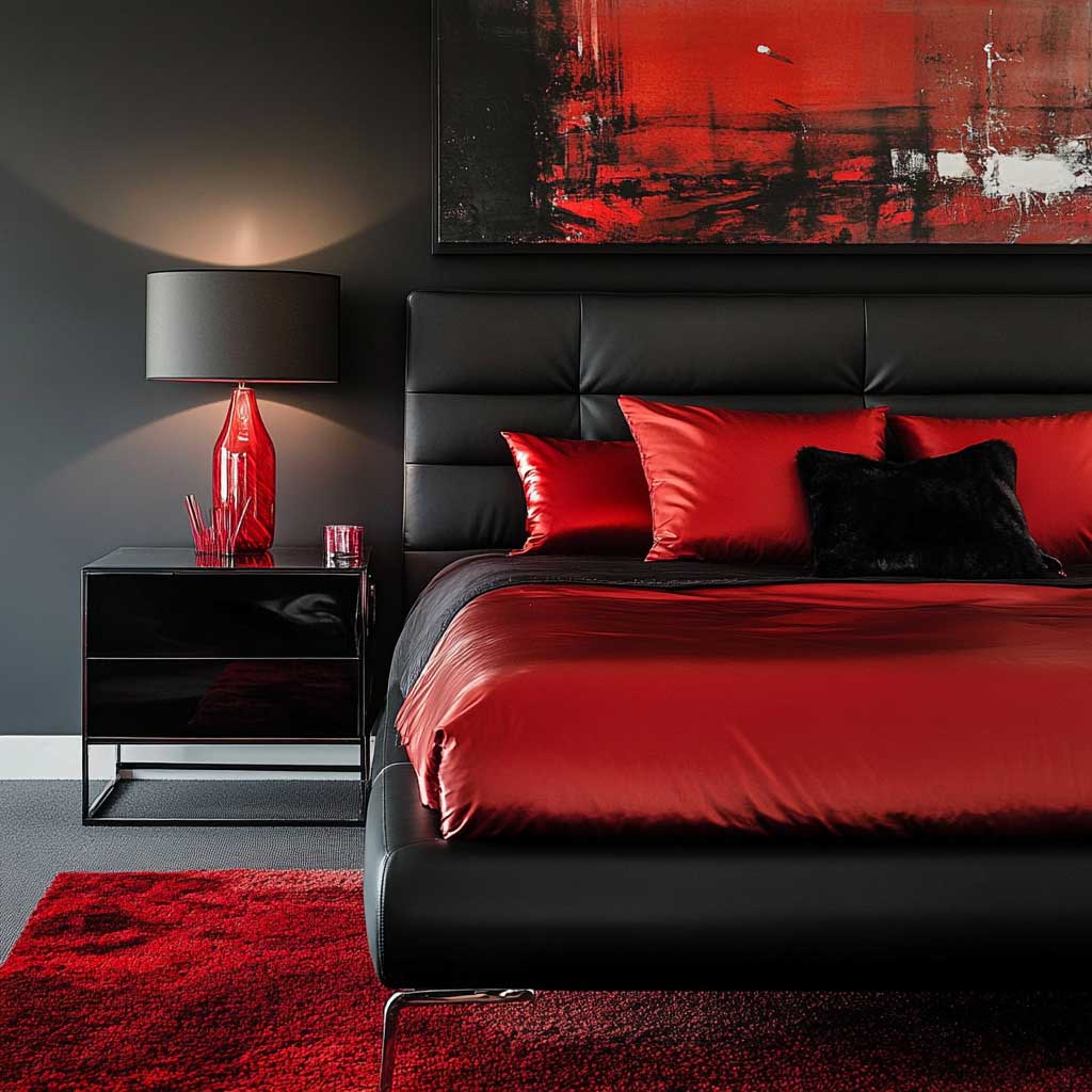 8+ Bold Female Bedroom Ideas in Red and Black for a Dramatic Look • 333 ...