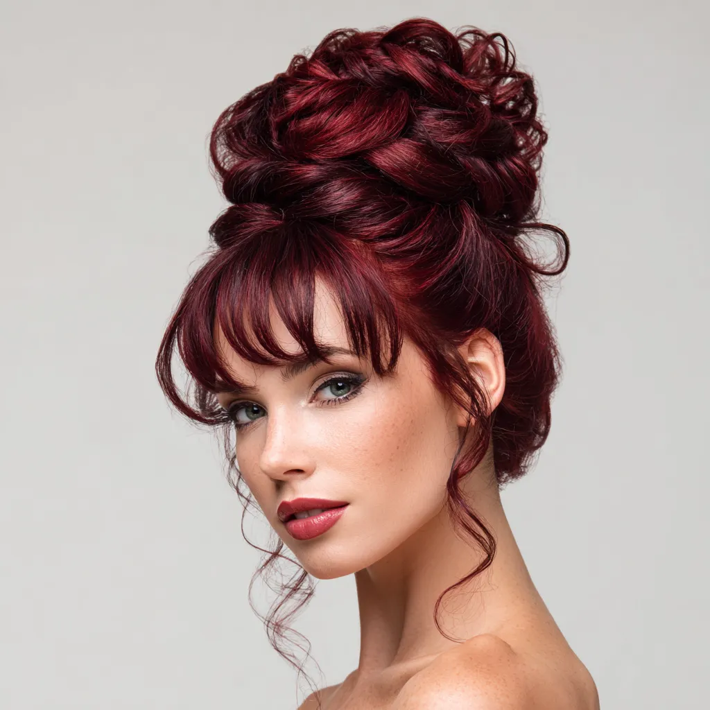 boho hair design for long hair at beach party