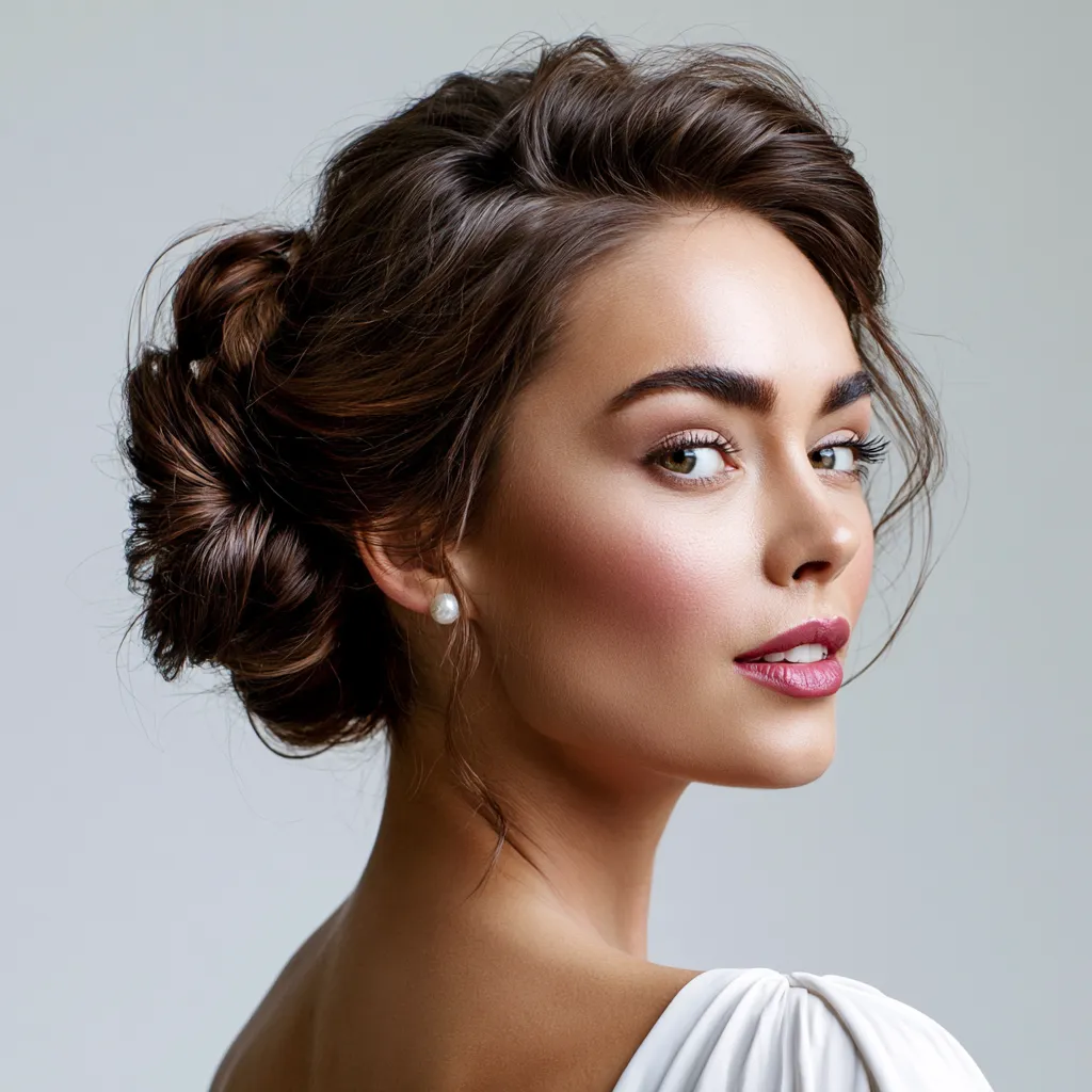 french roll black hairstyles