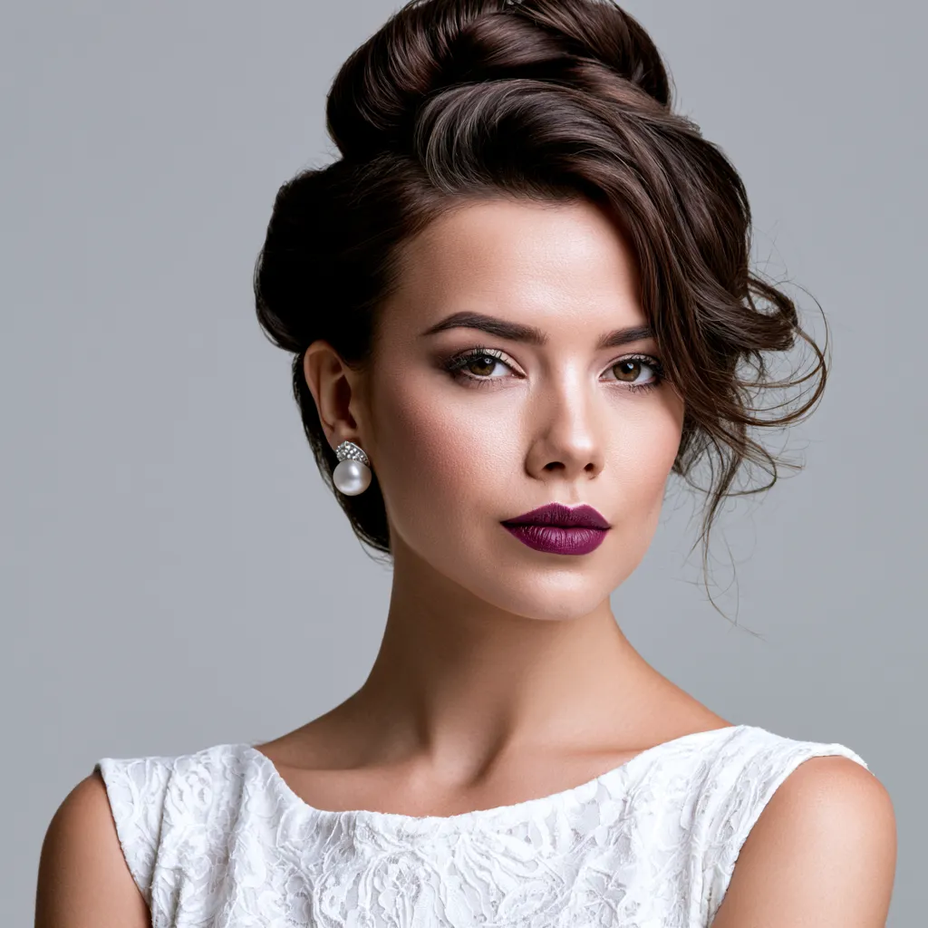 french twist hairstyle for wedding
