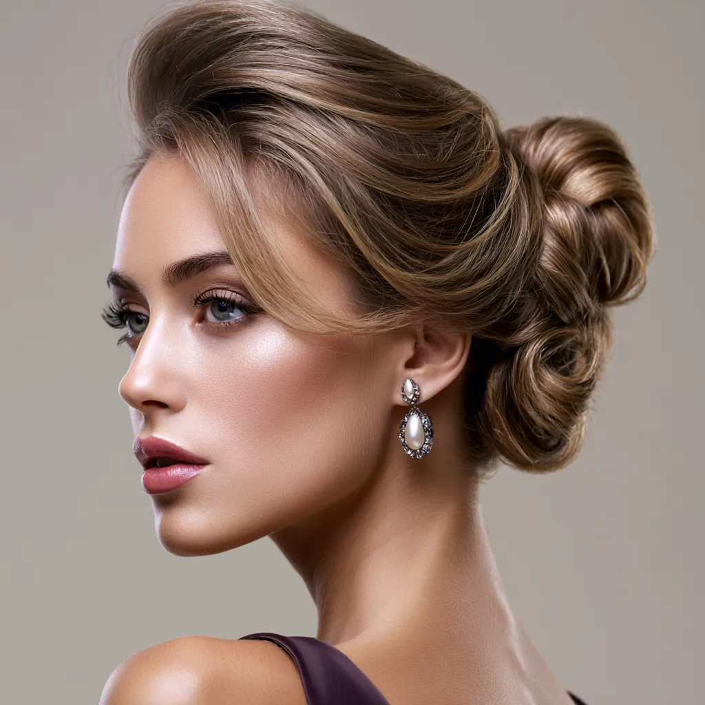 french twist natural hair