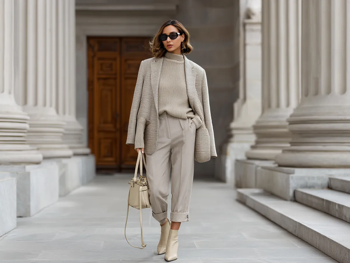 Neutral Color Outfit Ideas for a Polished Look - 3