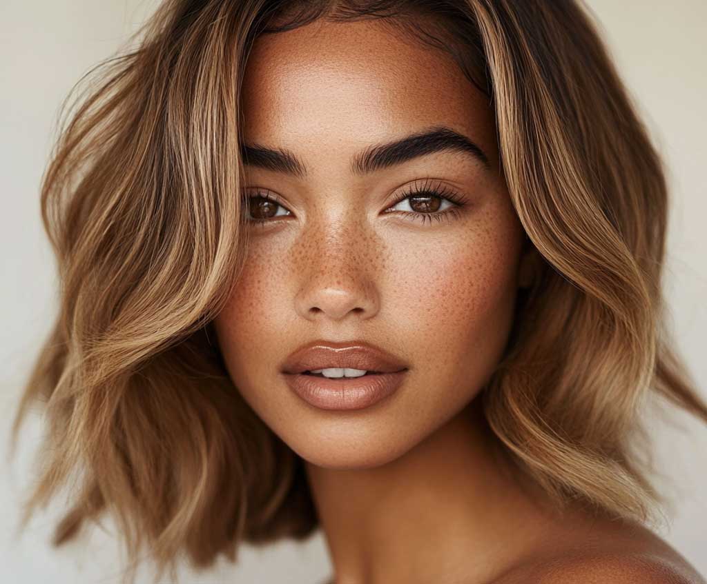 9+ Flattering Medium Layered Haircuts for Caramel Highlights