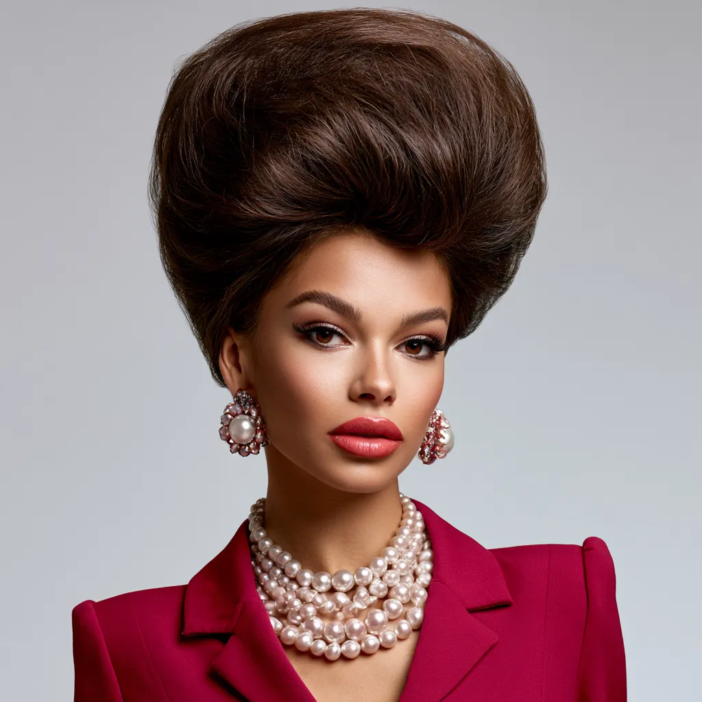what is a bouffant hairstyle