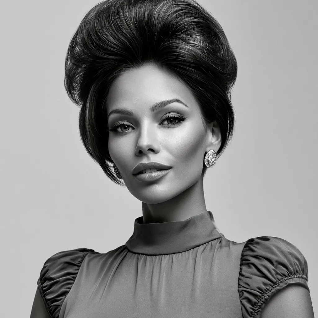 what is bouffant hair