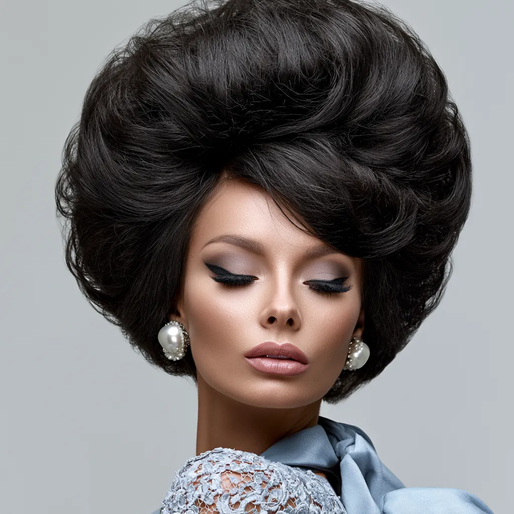 how to do a bouffant