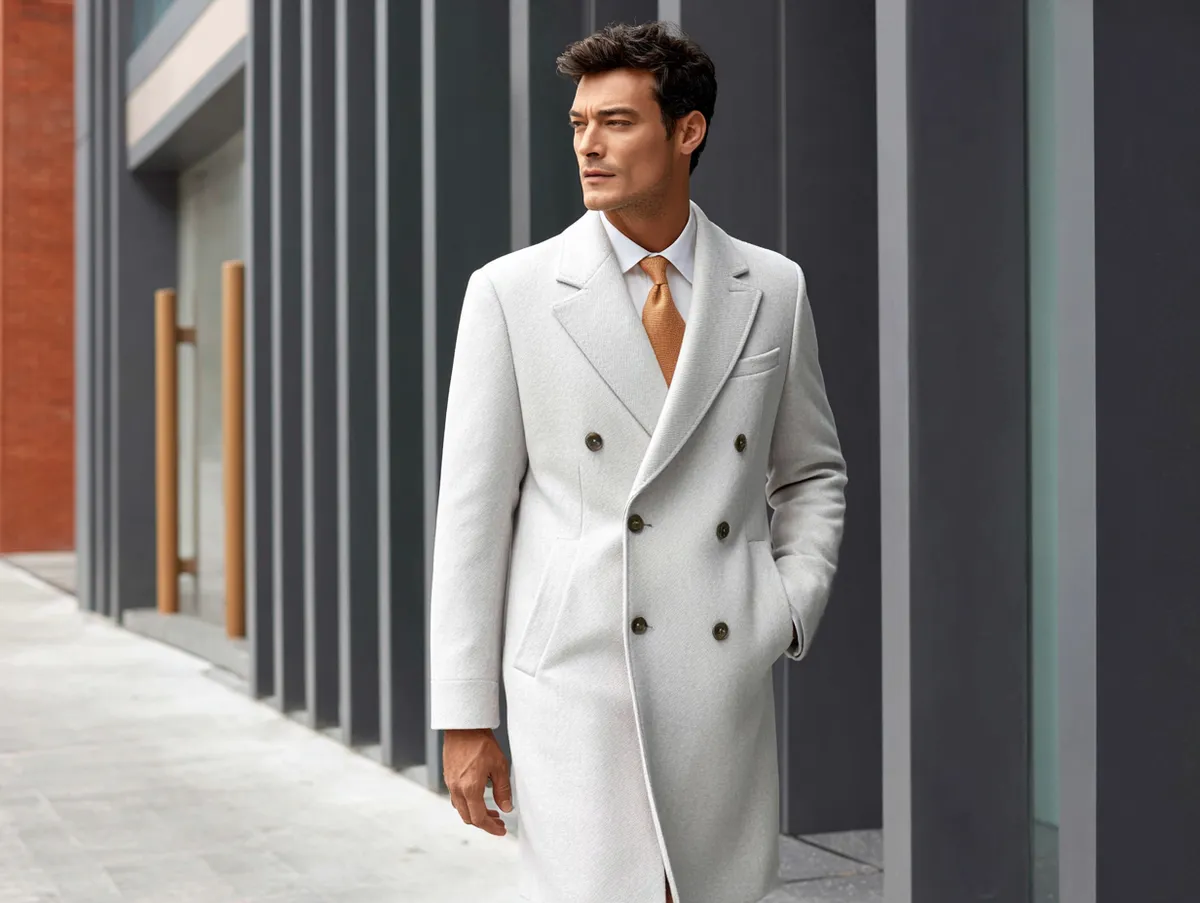 Chic Simplicity with Modern Men Coat Design - 3