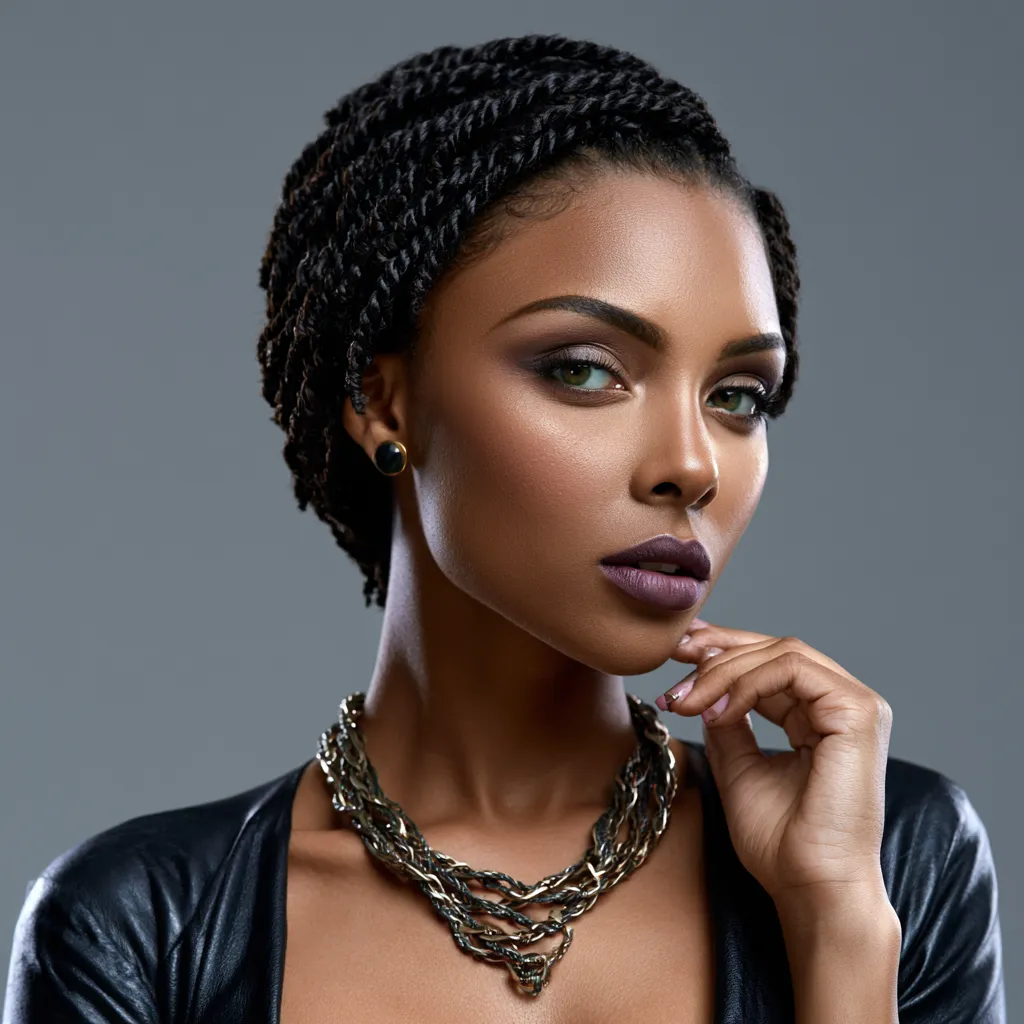 2 strand twist for short hair
