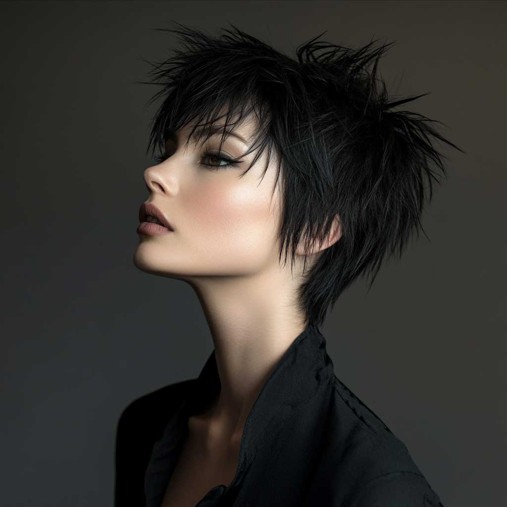 8+ Short Spiky Haircuts for Oval Faces