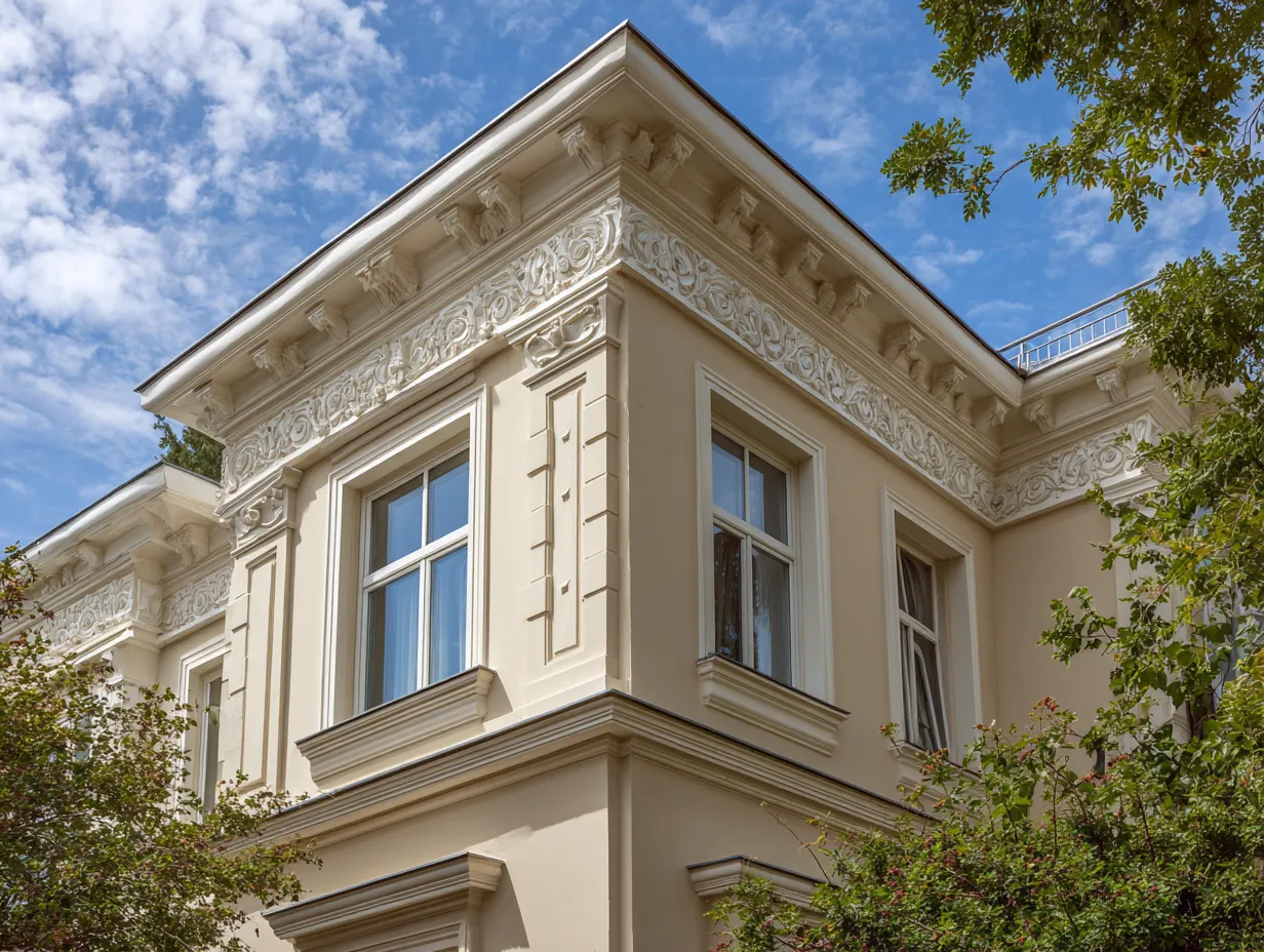 corner trim ideas for exterior house walls