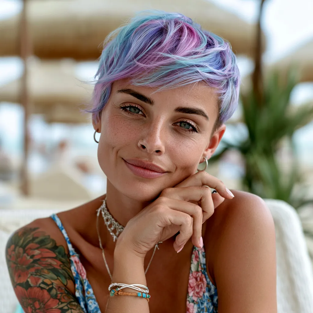 beach flow haircut