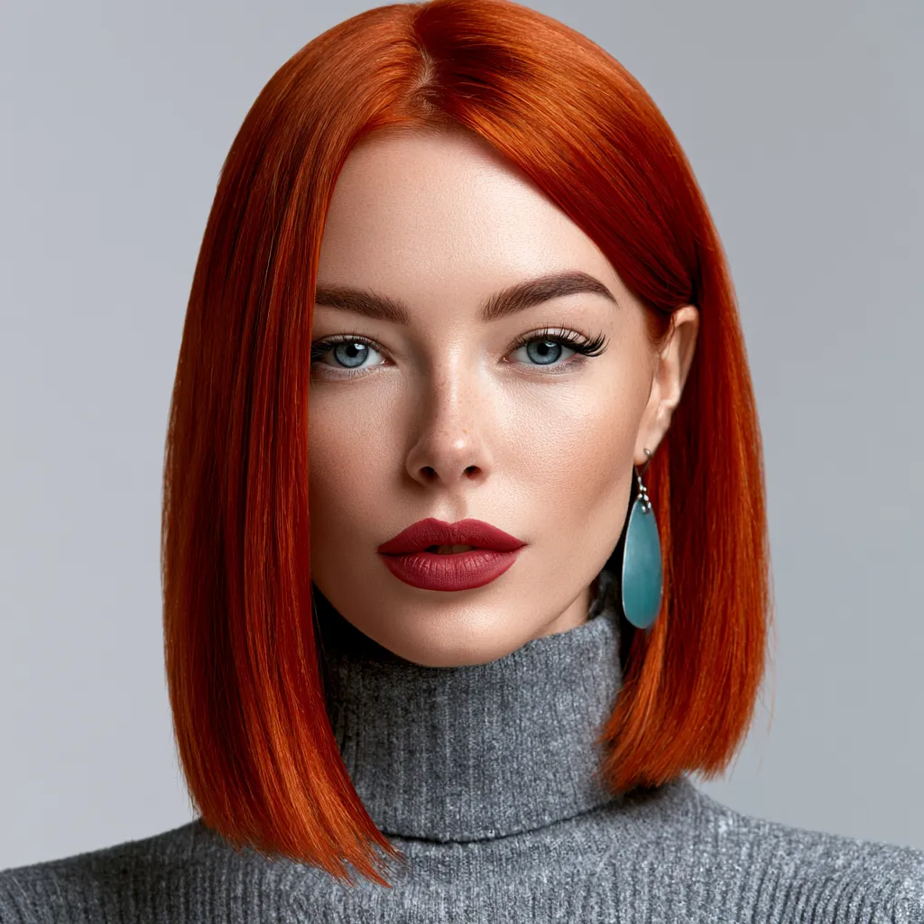 hairstyles for straight hair oval face