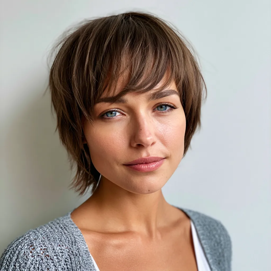 how to cut side swept bangs yourself