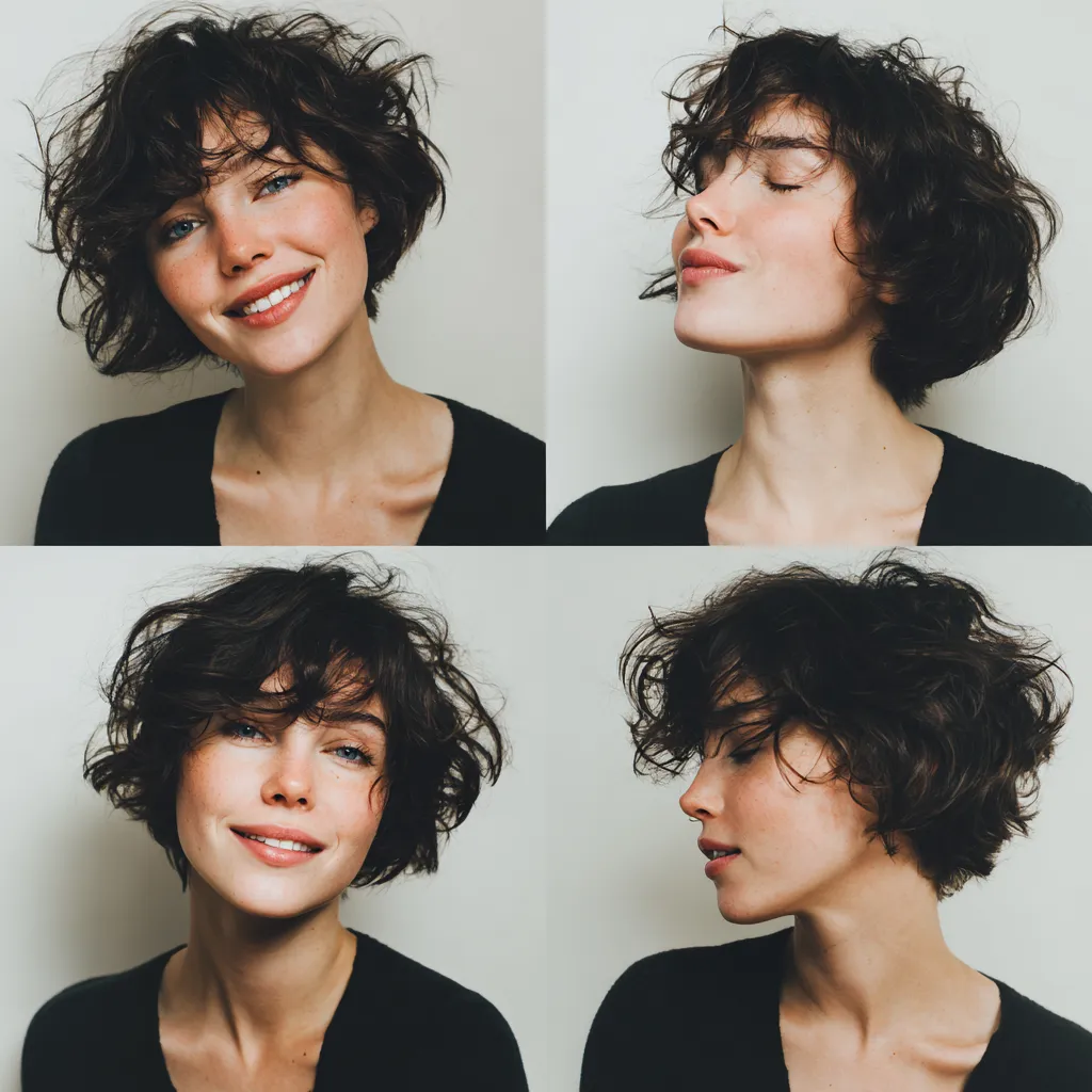 Best haircut for thin hair and round face