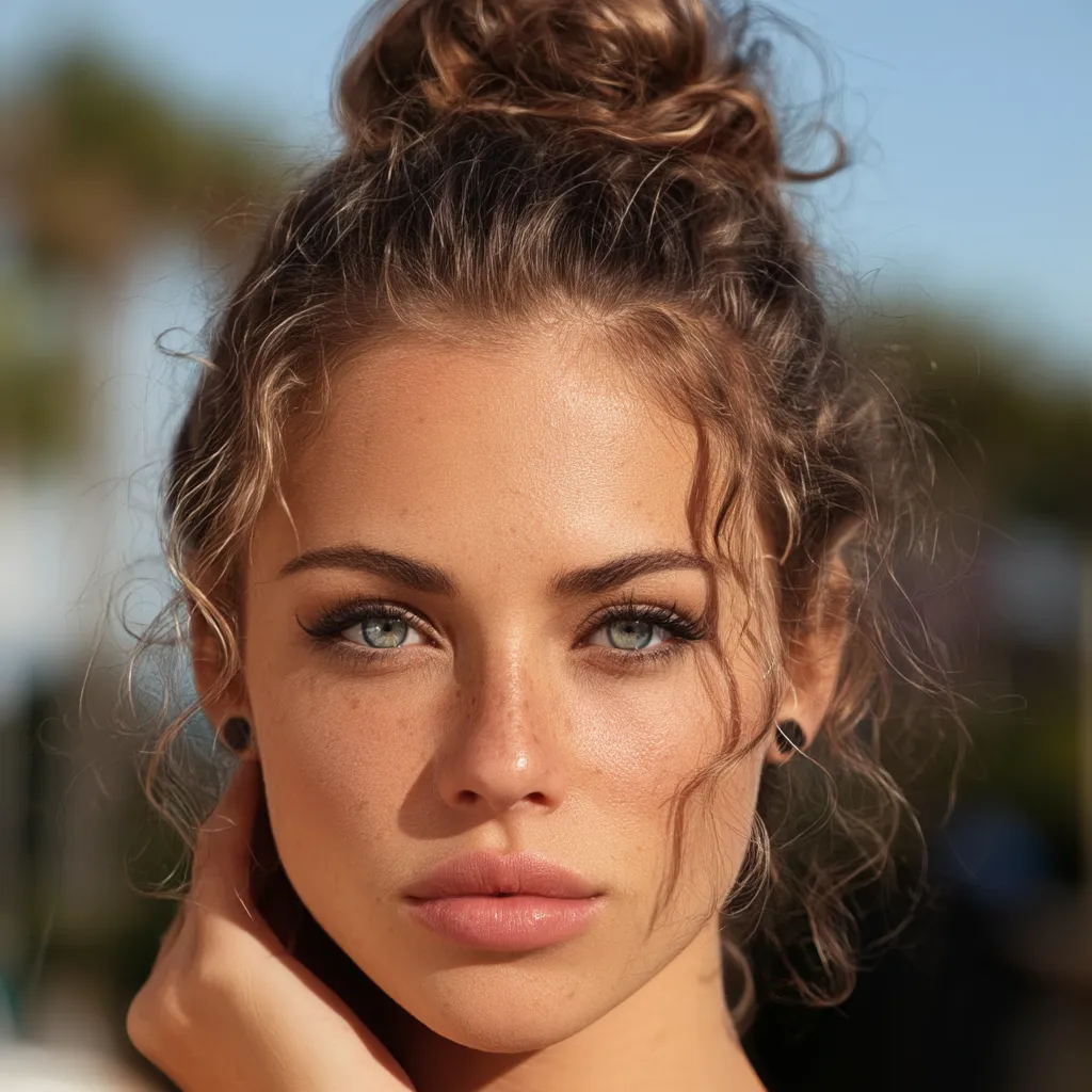 how to do a sock bun hairstyle