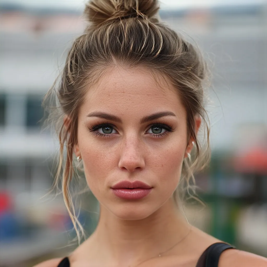 how to make a sock bun hairstyle