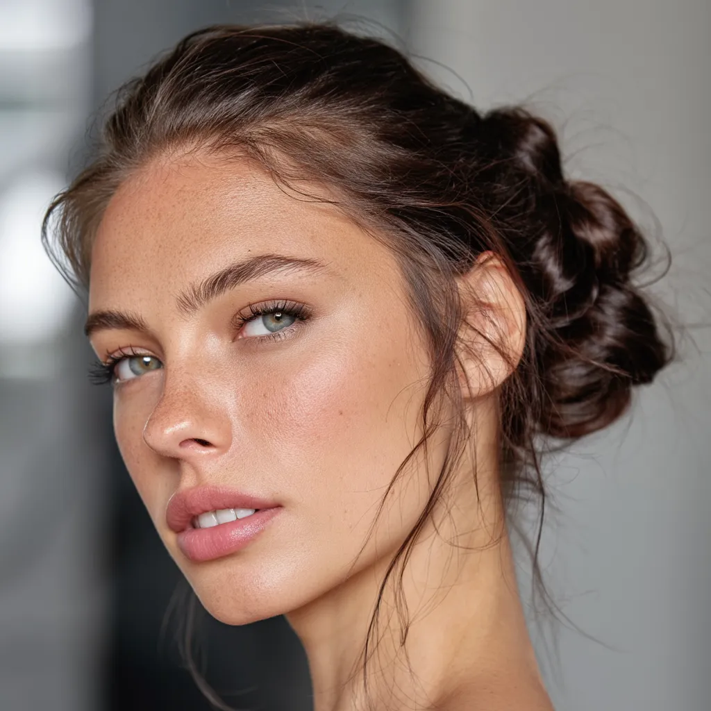 sock bun for hair