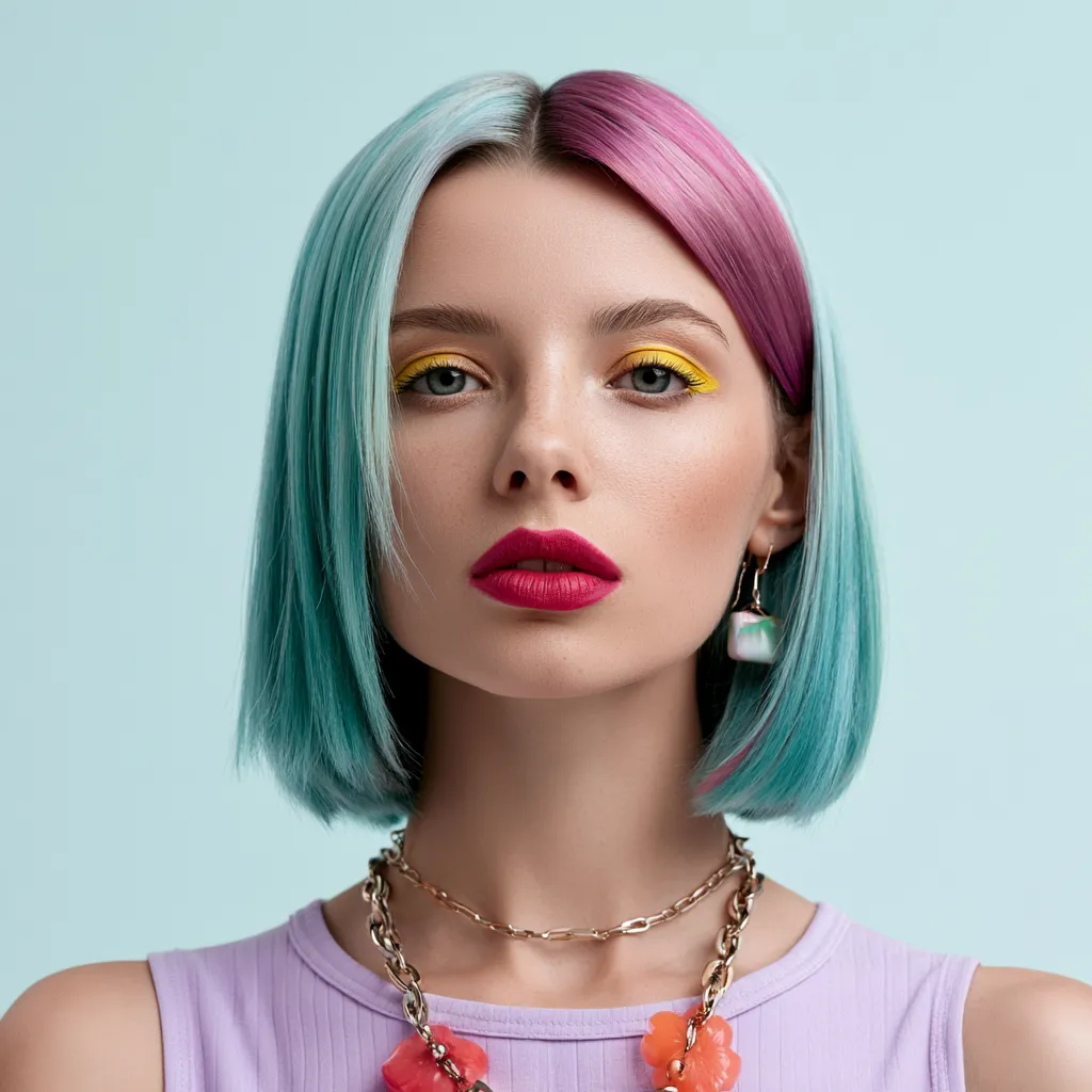 hair style of straight hair