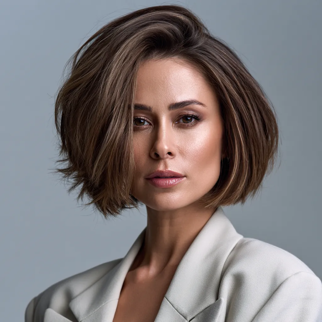 bob haircut for thin hair