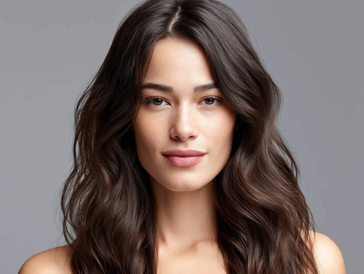haircuts for long heart shaped faces