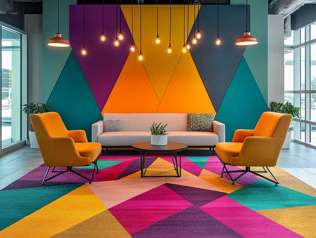 Bold Carpet Design for Artistic Spaces