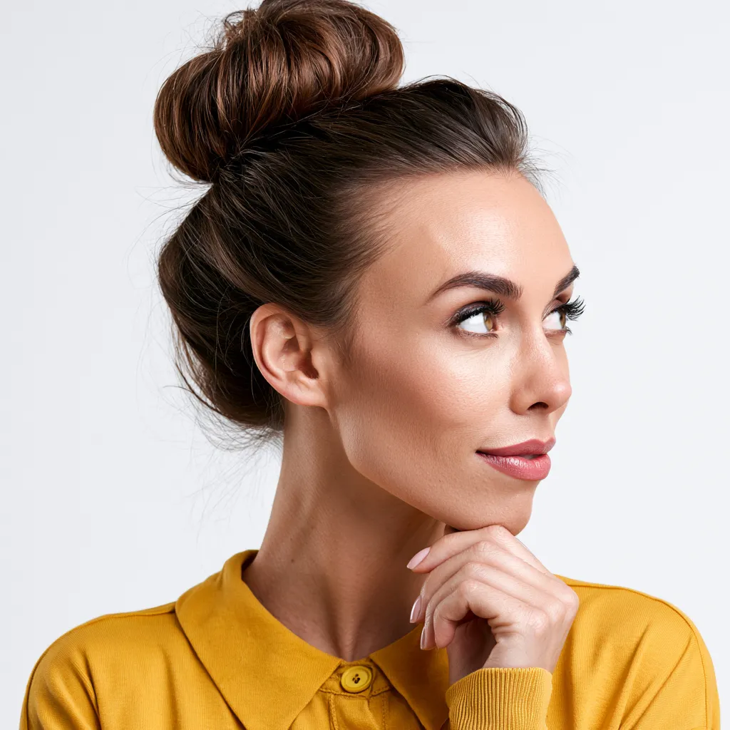hair bun donut