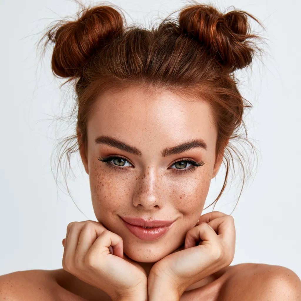 how to do a bun with a donut