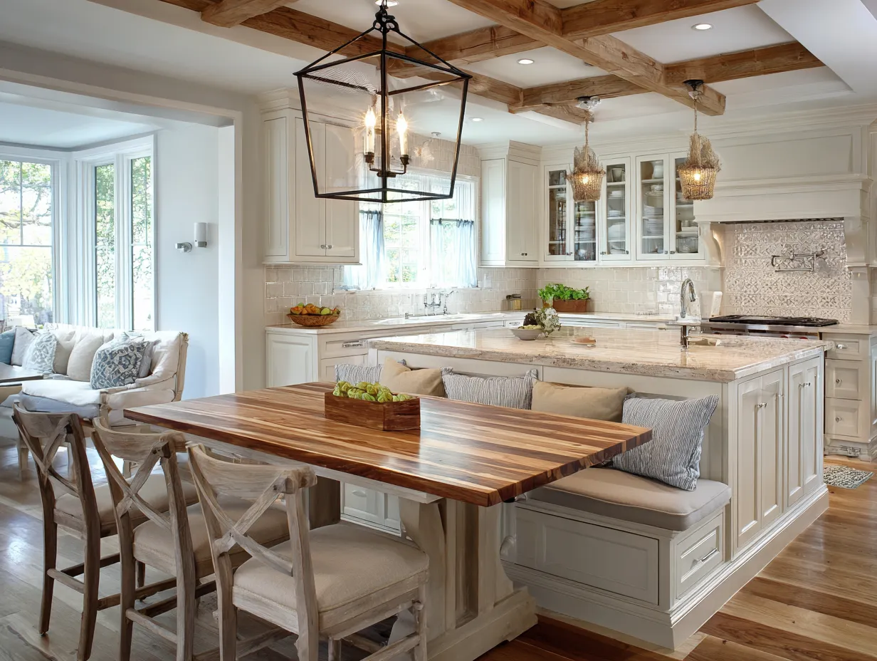 kitchen island ideas with seating