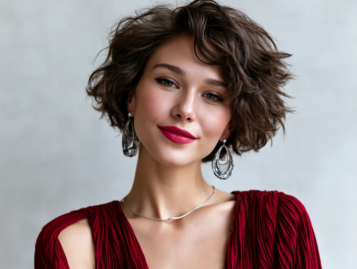 frizzy short hairstyles