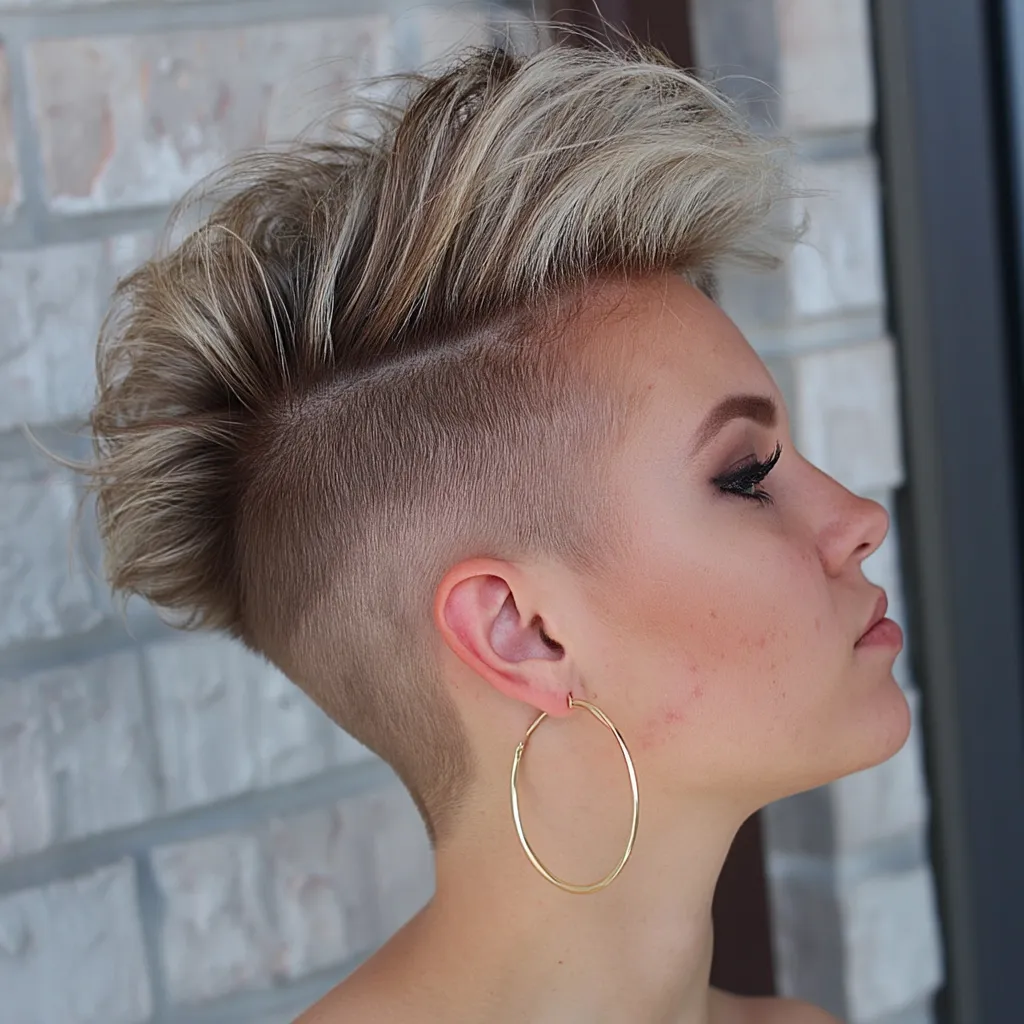 textured highlights