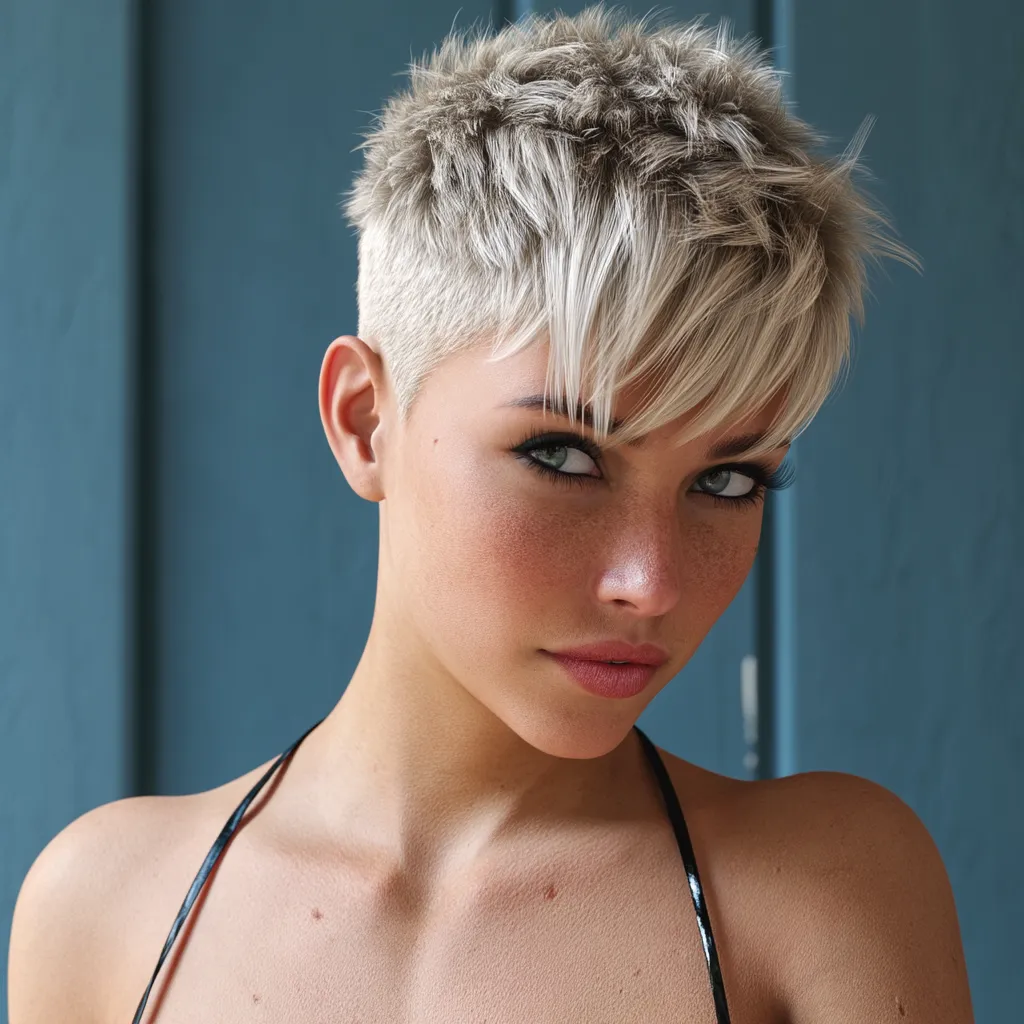 upper cut hair style