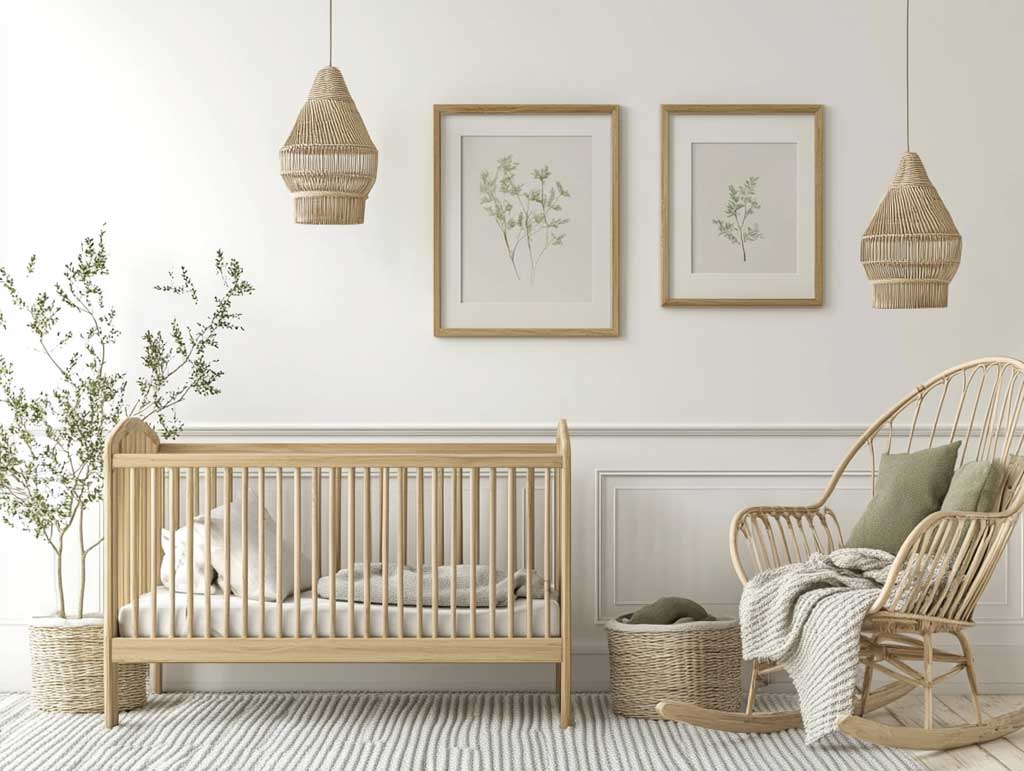 Which Newborn Room Decor Creates a Modern Gender-Neutral Nursery
