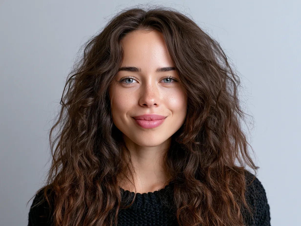 beach waves hair perm