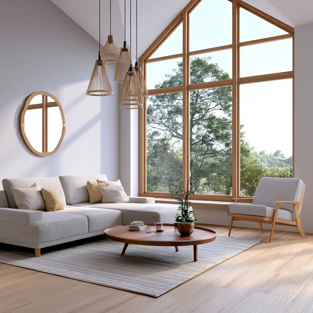 large windows front of house