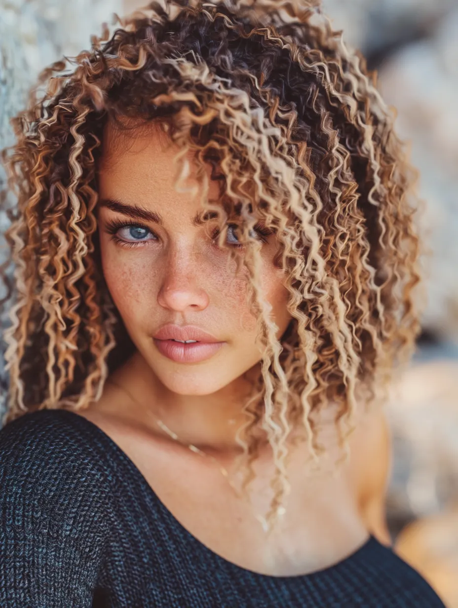 crimp bob hairstyle