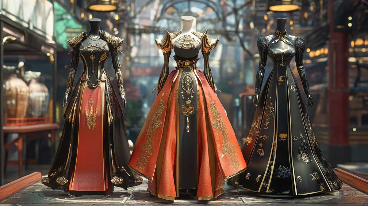 Fashion Designers Create In-Game Clothing