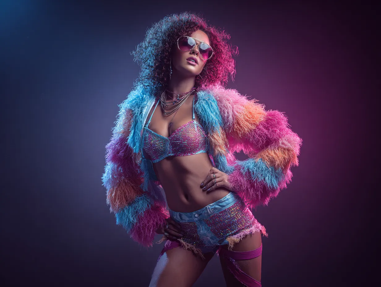Glitter rave outfit ideas for dance floors
