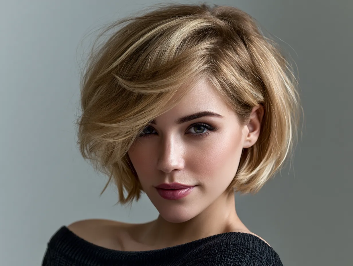 bob hairstyle square face