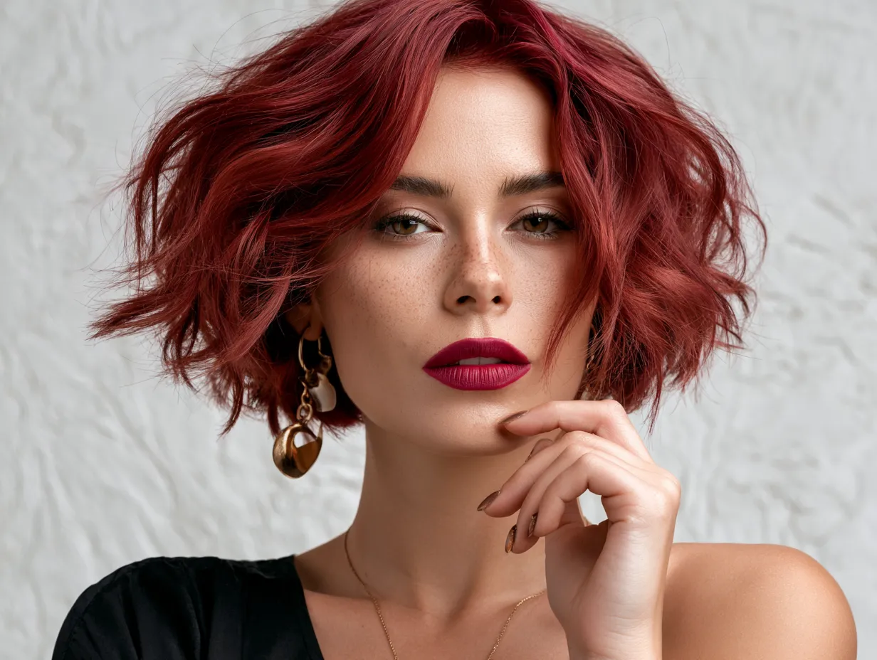 bob haircut for square face