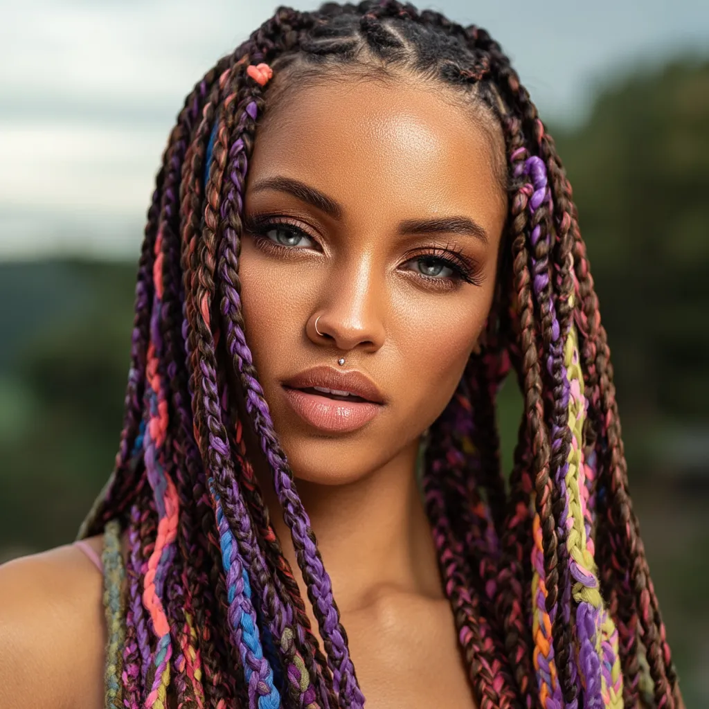 knotless goddess twist