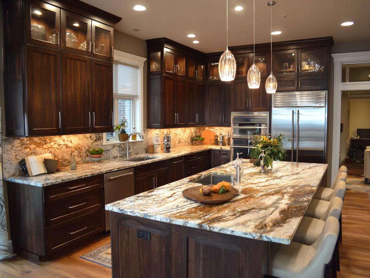 Brown Cabinet Storage Hacks That Save Counter Space