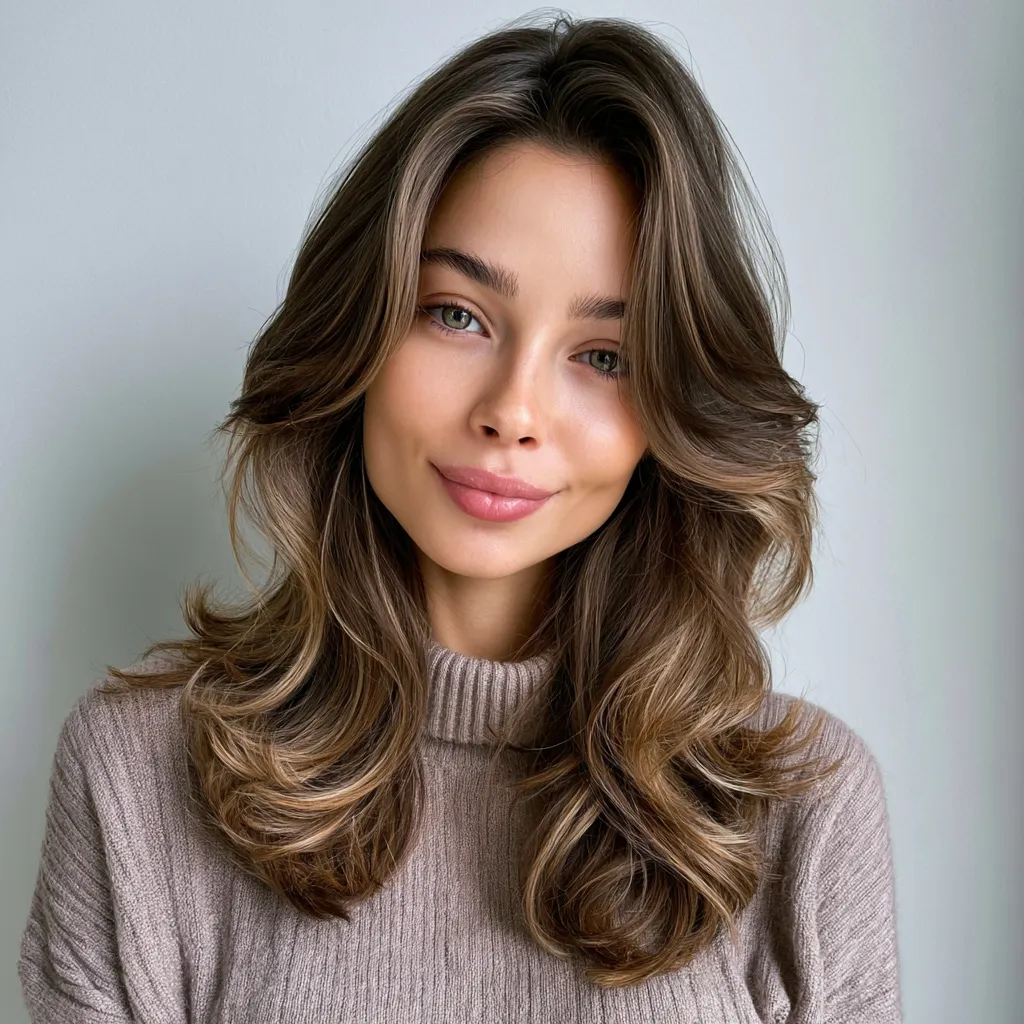 round face hair color