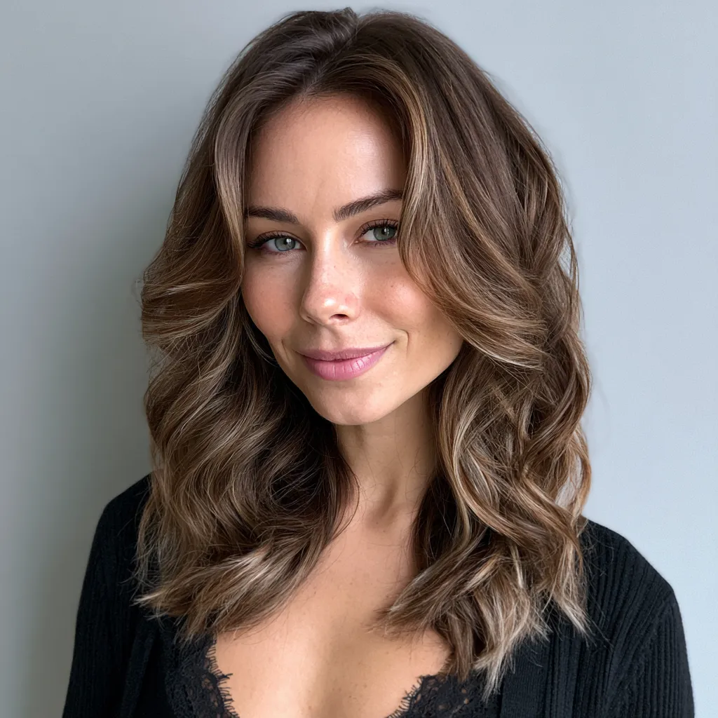 hair colors for round faces