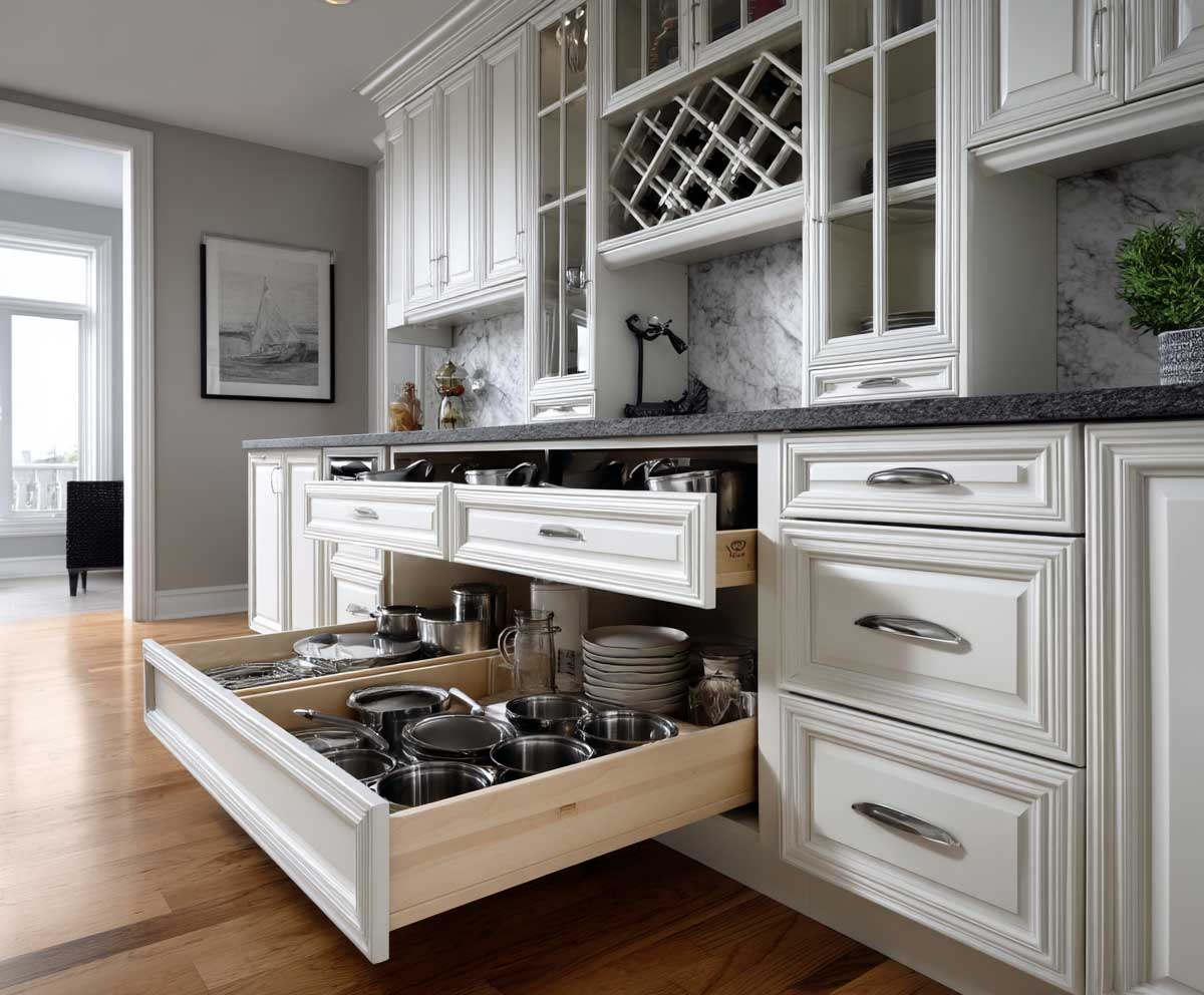 Maximize Kitchen Storage with the Right Professional Cabinet Service