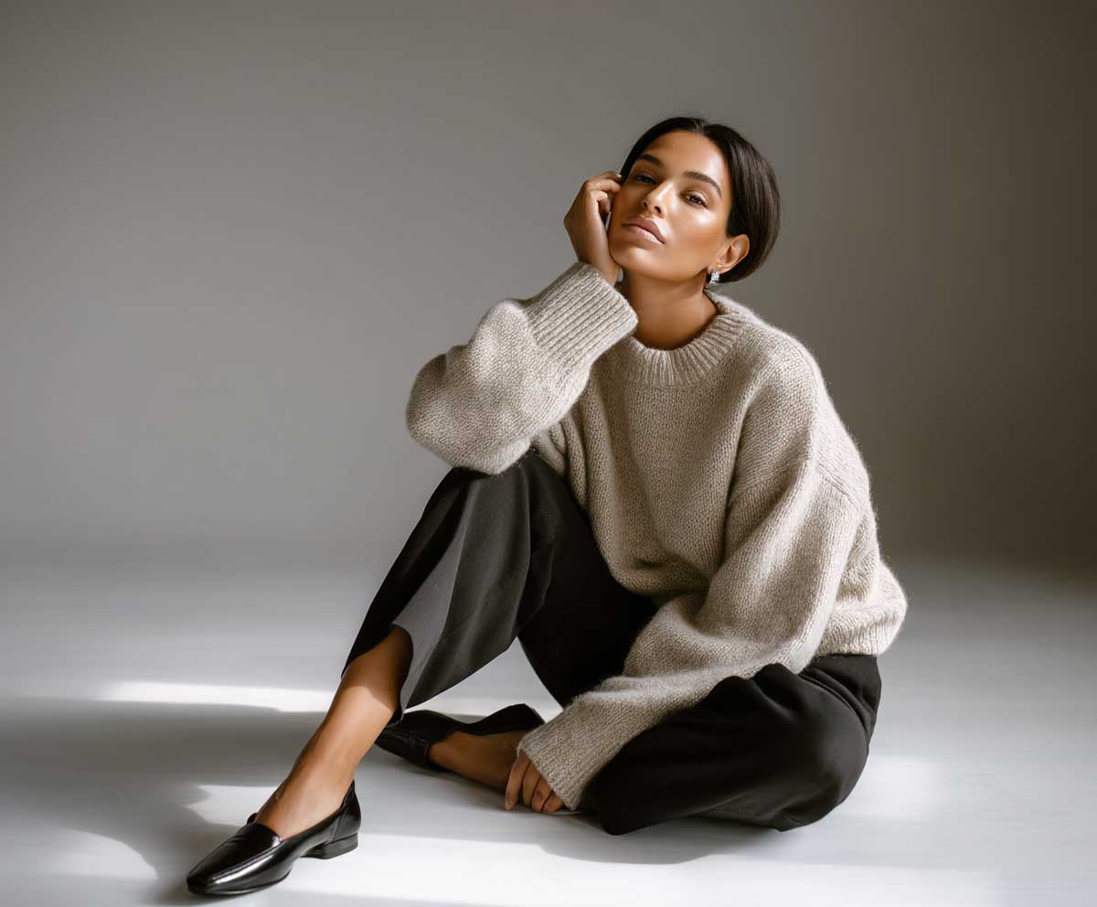 7+ Sweater Outfit Ideas for a Cozy Minimalist Wardrobe