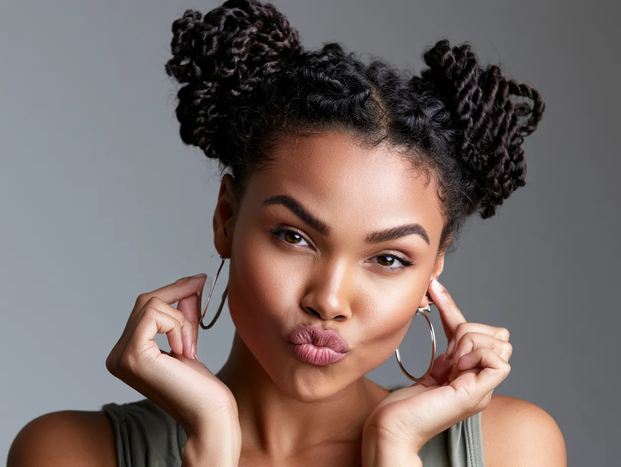 flat twist hair designs