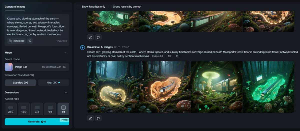 Mossport Metro: A Subway System Run by Mushrooms